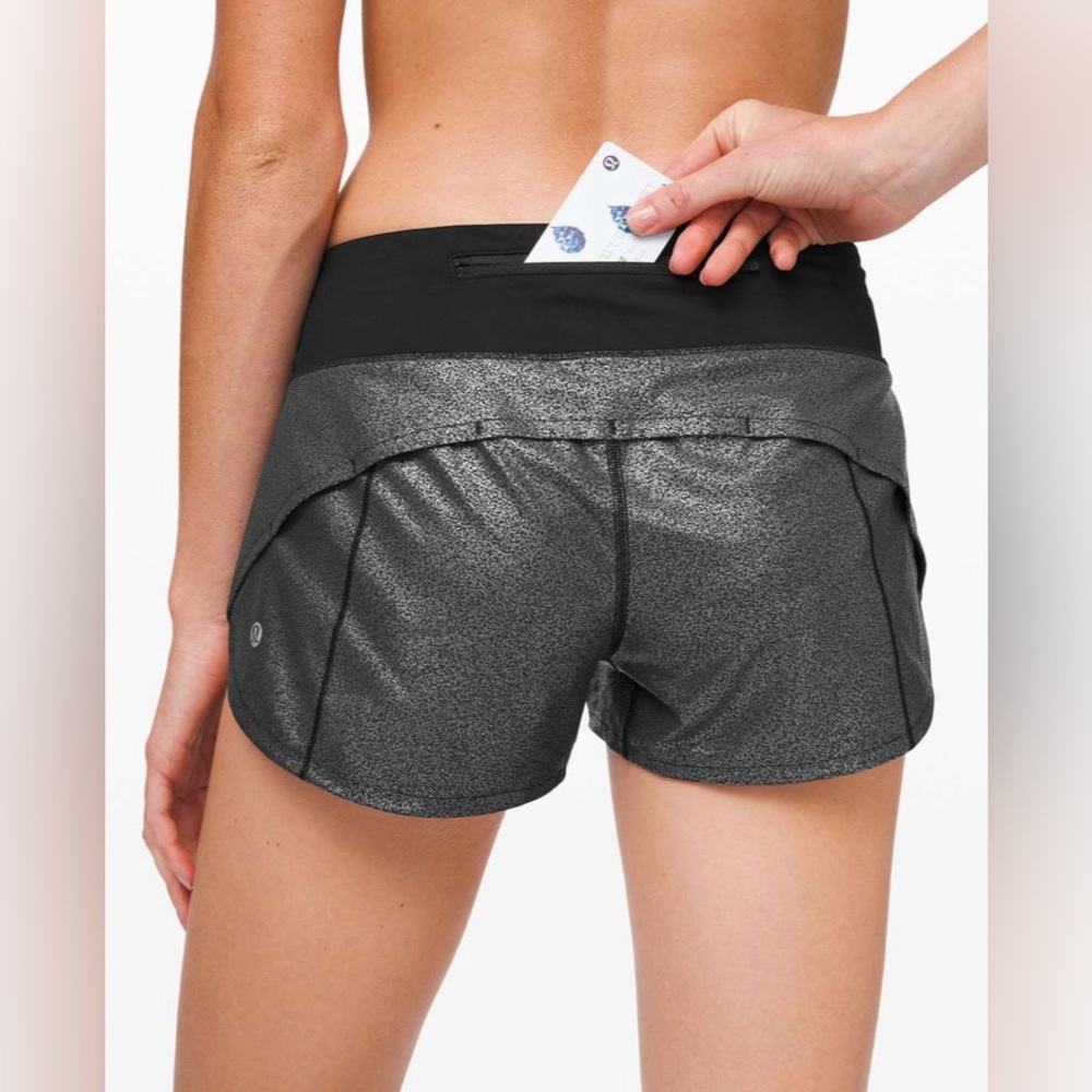 Lululemon Speed Up Short 2.5" Foil